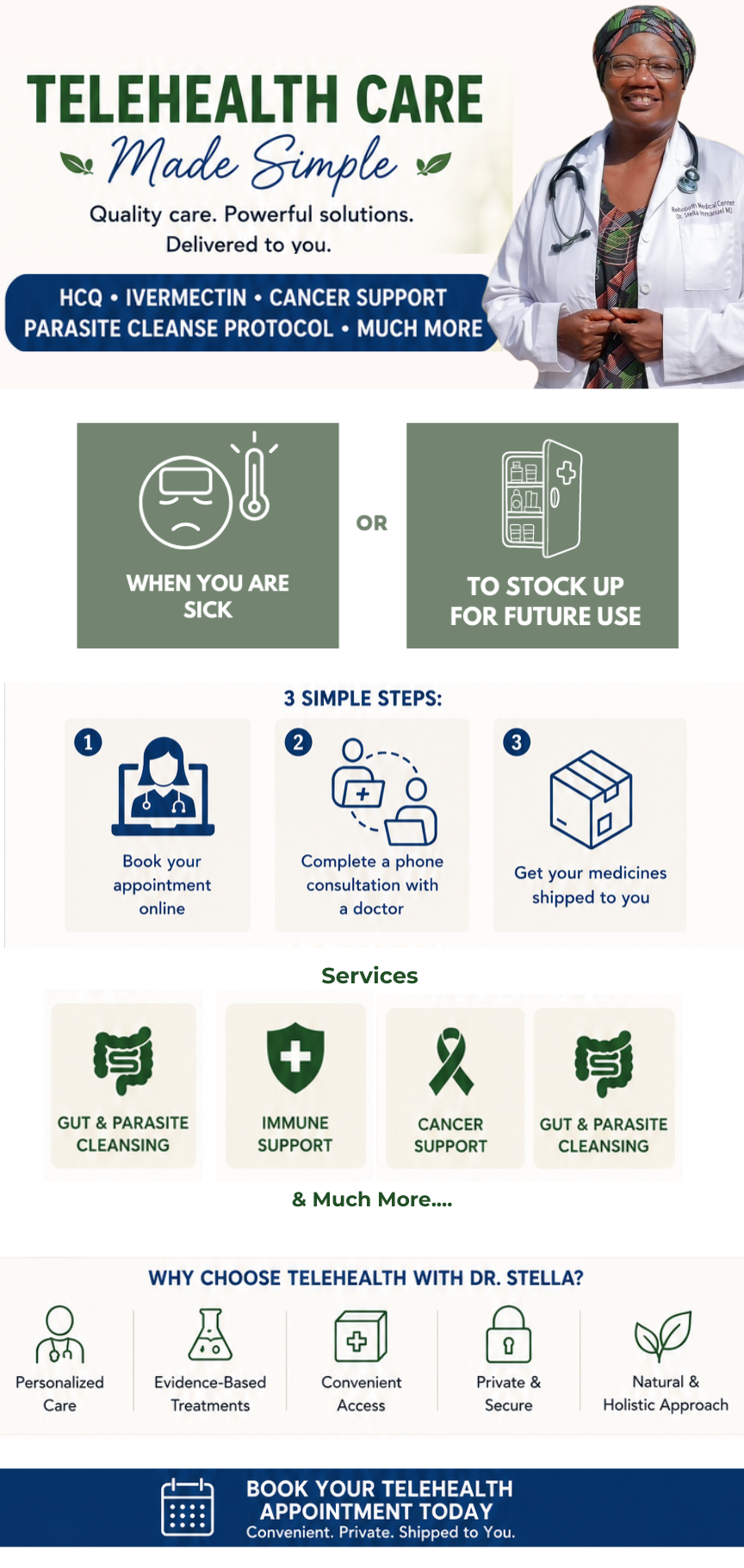Ivermectin landing page